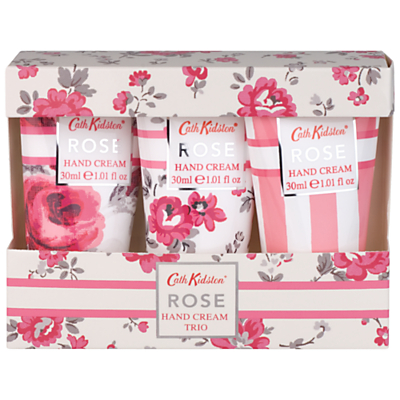 shop for Cath Kidston Rose Hand Cream Trio, 3 x 30ml at Shopo