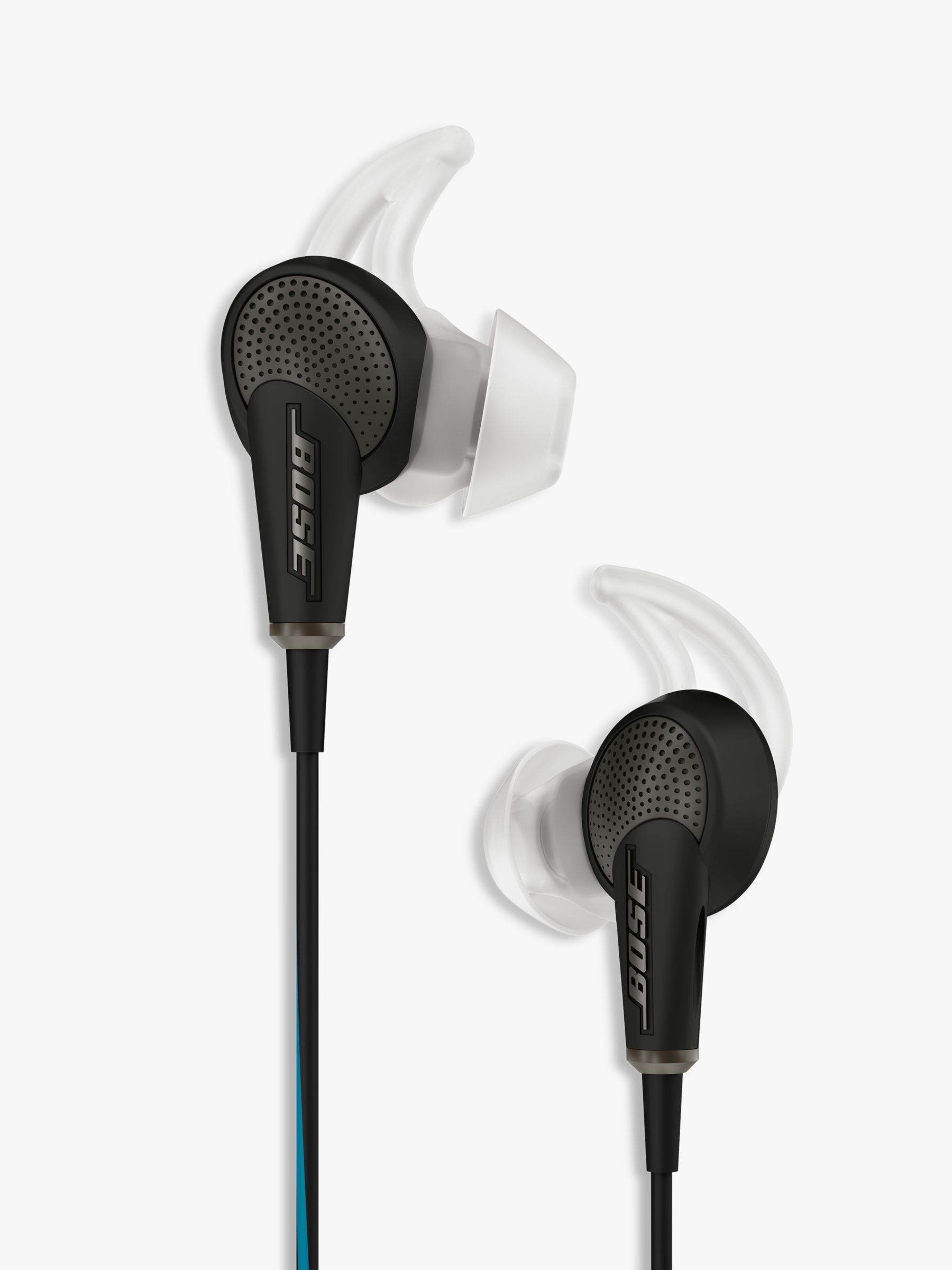 Bose QuietComfort Noise QC20 Acoustic In-Ear Headphones for iPhone and Black