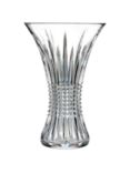 Waterford Crystal Lismore Diamond Cut Glass Vase, H30cm, Clear