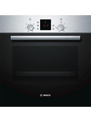 Bosch HBN331E9B Built-In Single Oven, Brushed Stainless Steel