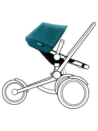 Bugaboo Runner Pushchair Seat with Petrol Blue Canopy