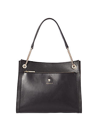 Modalu Clara Chain Shoulder Bag, Black