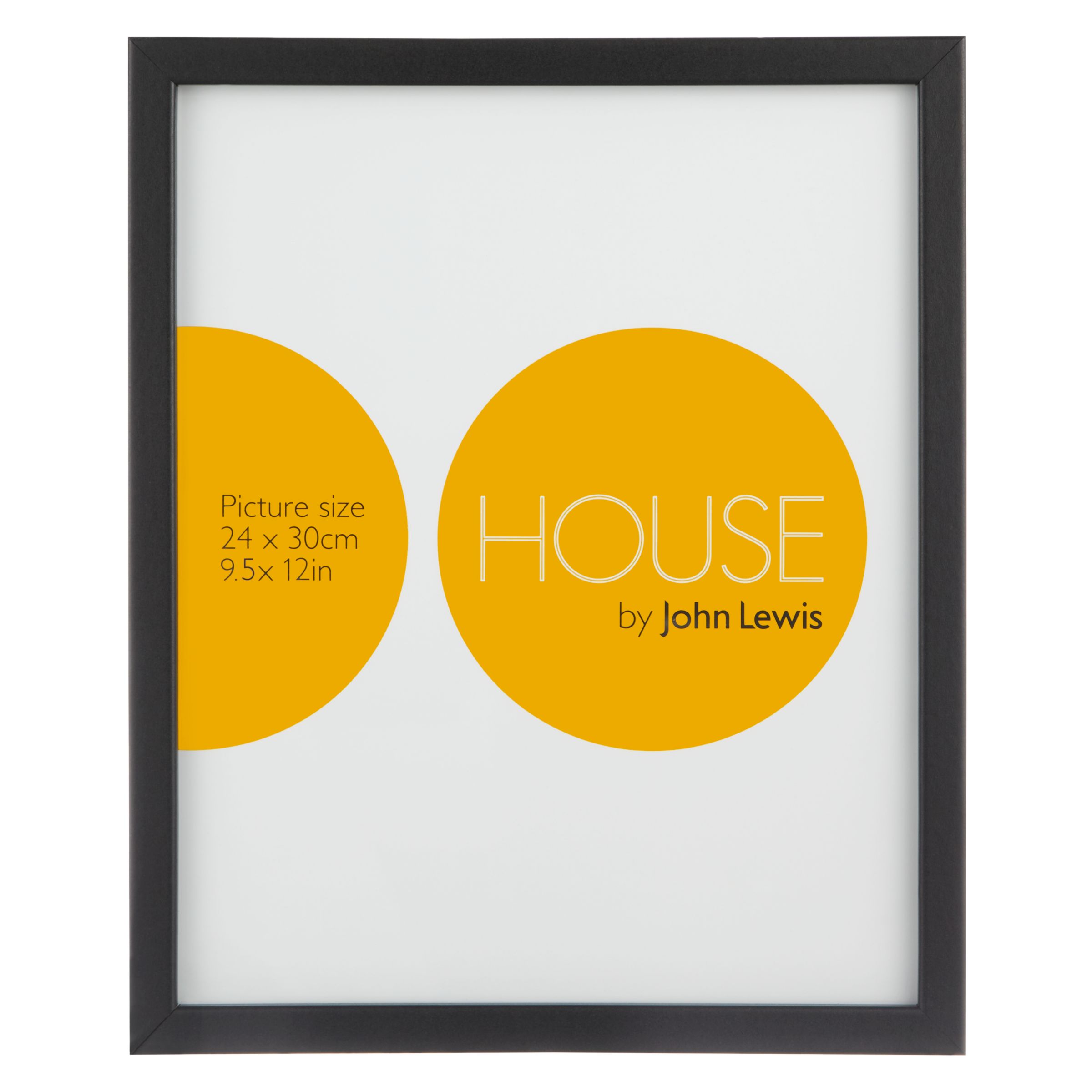 House by John Lewis MDF Wrap Picture Frame, 24 x 30cm