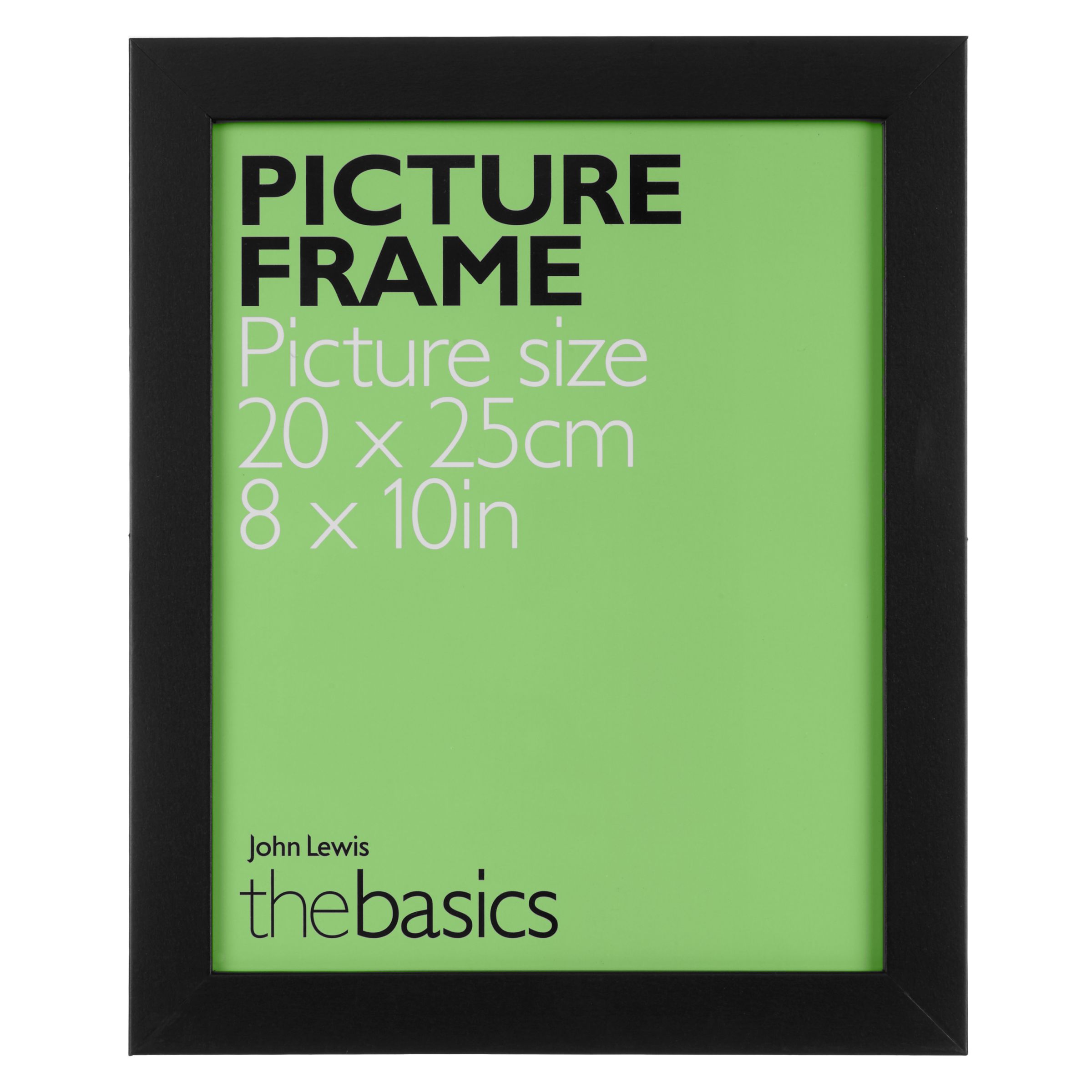 John Lewis & Partners The Basics Picture Frame, 8 x 10"
