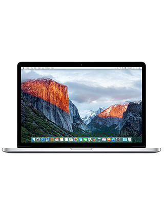 Apple MacBook Pro with Retina Display, Intel Core i7, 16GB RAM, 256GB Flash Storage, 15.4"