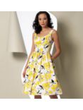Vogue Very Easy Women's A-Line Sleeveless Dress Sewing Pattern, 9100