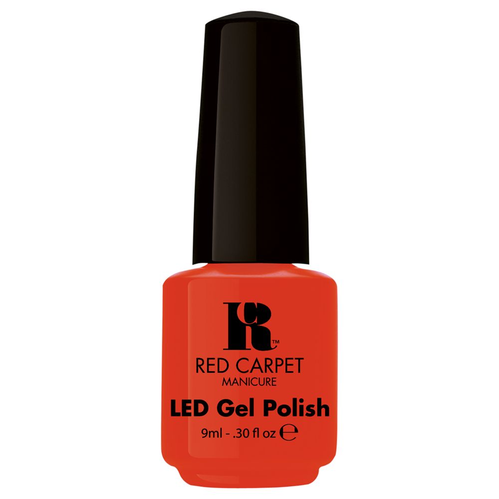 Red Carpet Manicure LED Gel Nail Polish Yellow, Orange & Browns Collection, 9ml