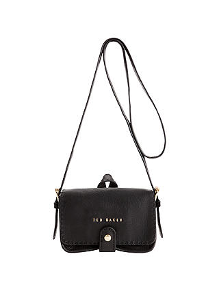 Ted Baker Minimar Stab Stitch Leather Cross Body Bag