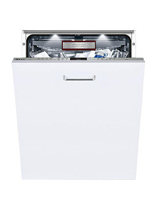Neff S727P70Y0G Fully Integrated Dishwasher, Stainless Steel