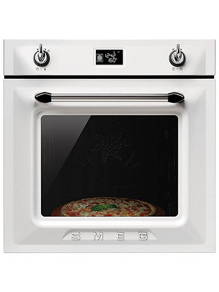 Smeg SF6922BPZE Victoria Built In Multifunction Oven with Vapourclean, White