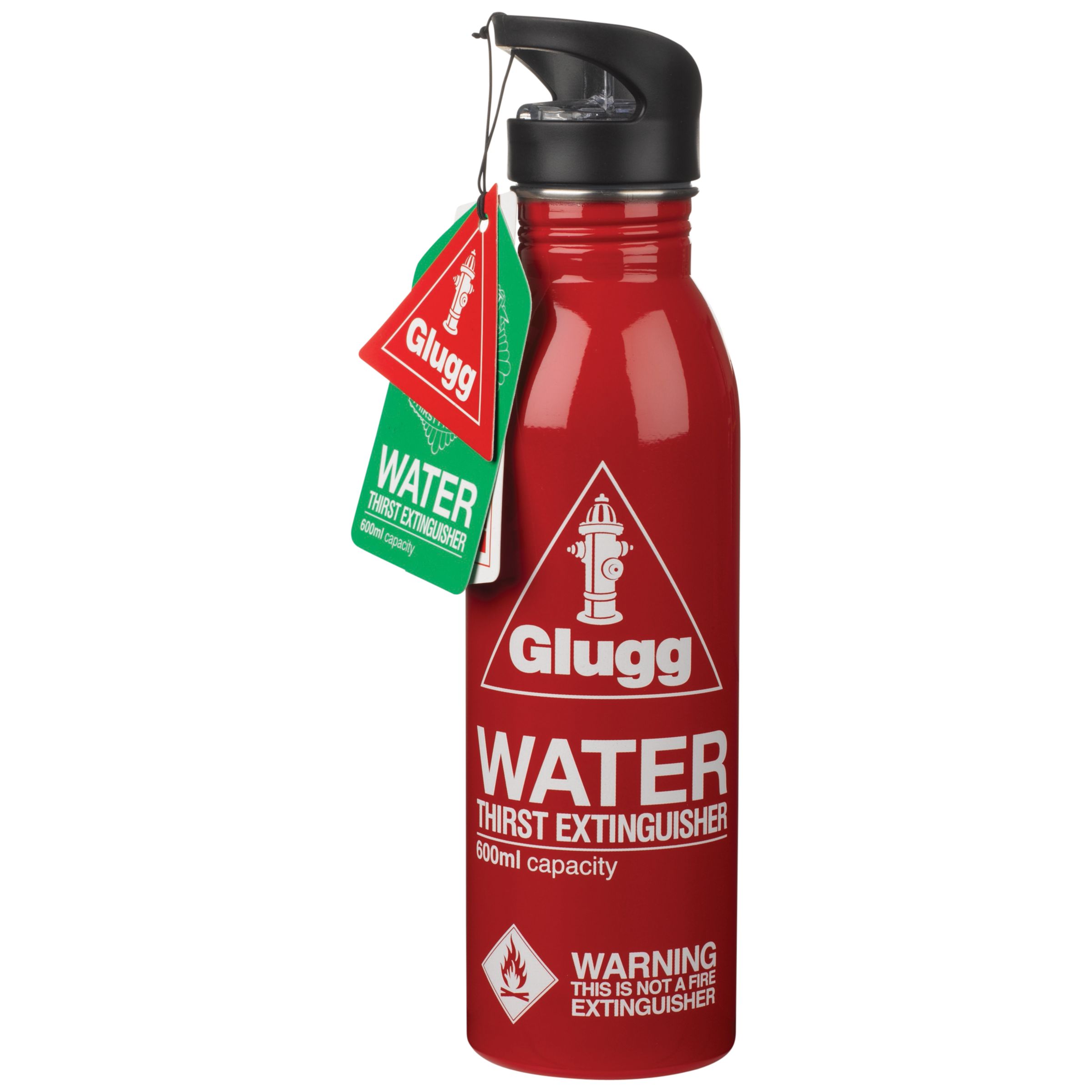 Wild & Wolf Red Glugg Water Bottle