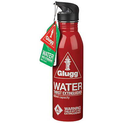 Wild & Wolf Red Glugg Water Bottle