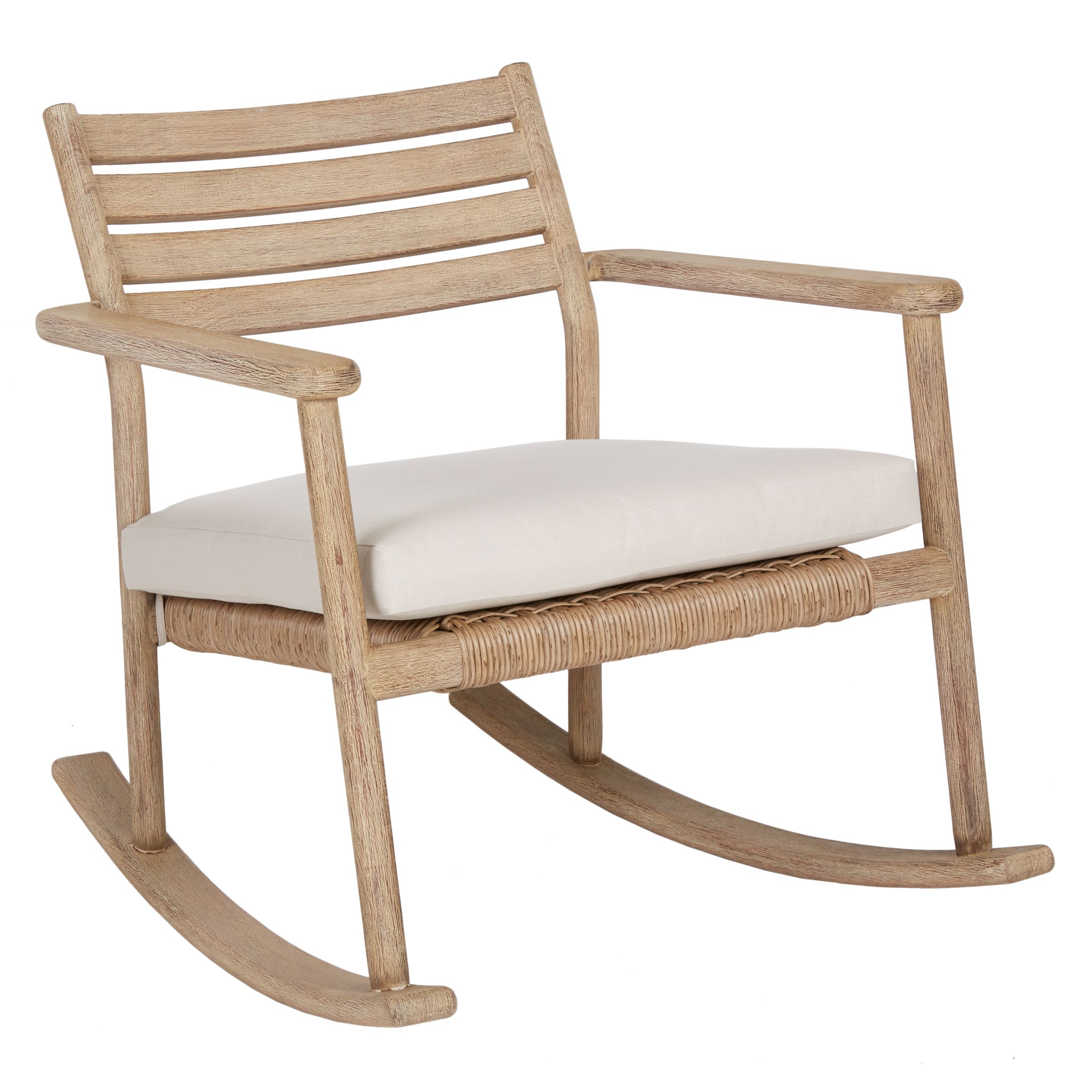 Croft Collection Islay Garden Rocking Chair, FSC-Certified (Eucalyptus), Natural