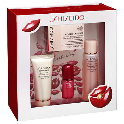 shop for Shiseido Bio-Performance Super Restoring Cream Holiday Skincare Gift Set at Shopo