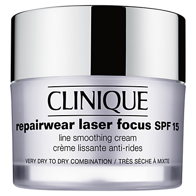 shop for Clinique Repairwear Laser Focus SPF15 Line Smoothing Cream, 50ml at Shopo