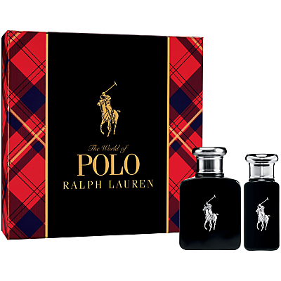 shop for Ralph Lauren Polo Black 75ml Mens Eau de Toilette Gift Set at Shopo