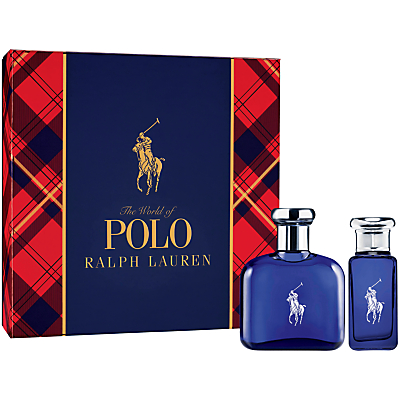 shop for Ralph Lauren Polo Blue 75ml Eau de Toilette Fragrance Gift Set at Shopo