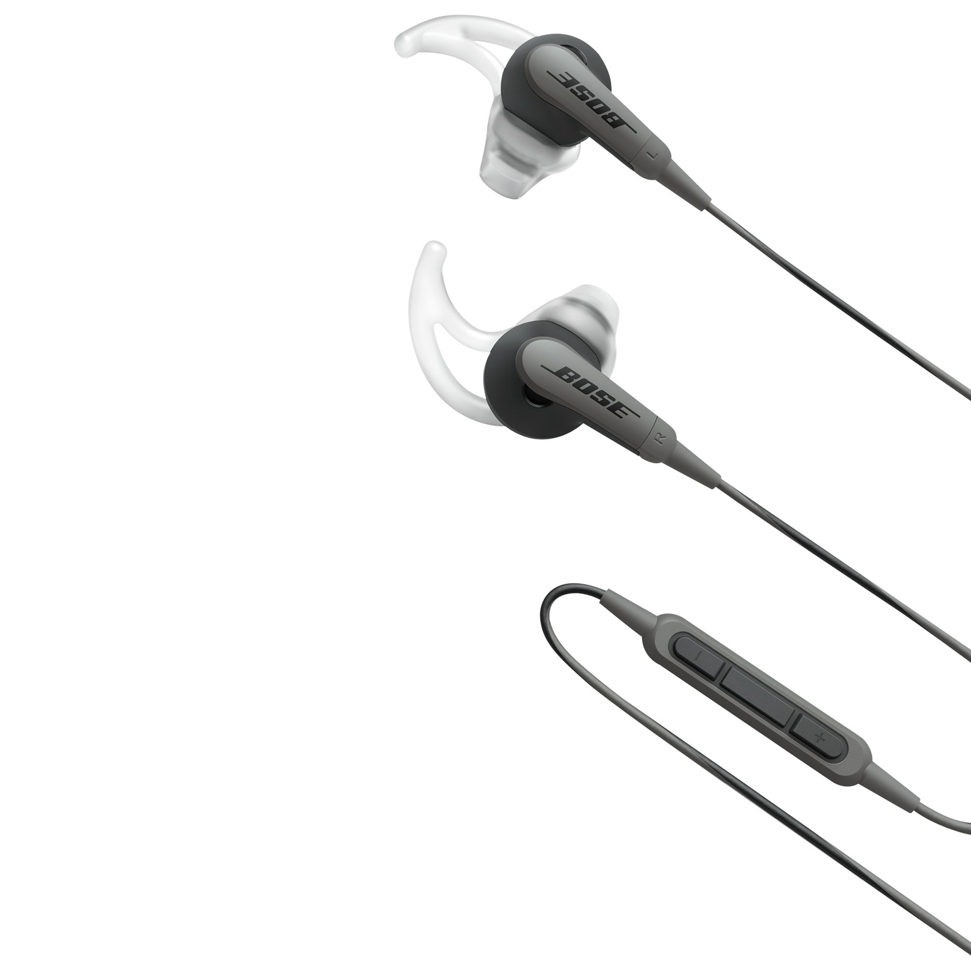 bag Shinkan hellige Bose SoundSport Sweat & Weather-Resistant In-Ear Headphones With 3-Button  In-Line Remote and Carry Case, Charcoal