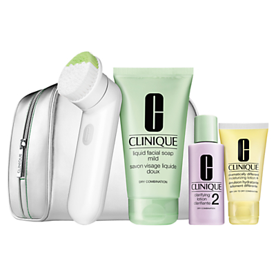 shop for Clinique 'Cleansing By Clinique' Sonic & Skincare Gift Set at Shopo