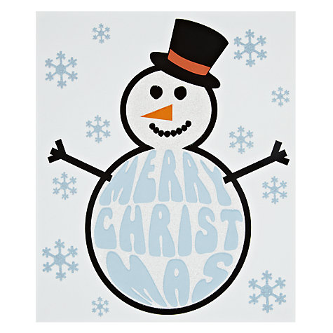 Buy Portfolio Frosty Christmas Card Online at johnlewis.com