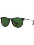 Ray-Ban RB4171 Women's Erika Polarised Oval Sunglasses