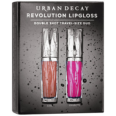 shop for Urban Decay Revolution Lip Gloss Double Shot Travel-Size Duo at Shopo