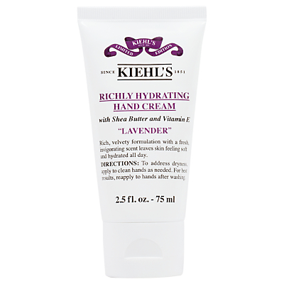 shop for Kiehl's Peter Max Limited Edition Lavender Hand Cream, 75ml at Shopo