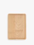 John Lewis Beech Wood Chopping Board with Groove