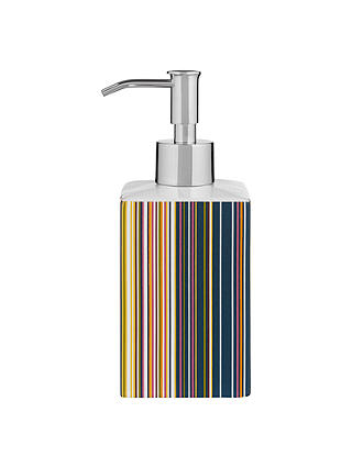 John Lewis & Partners Spirit Stripe Soap Dispenser, Multi