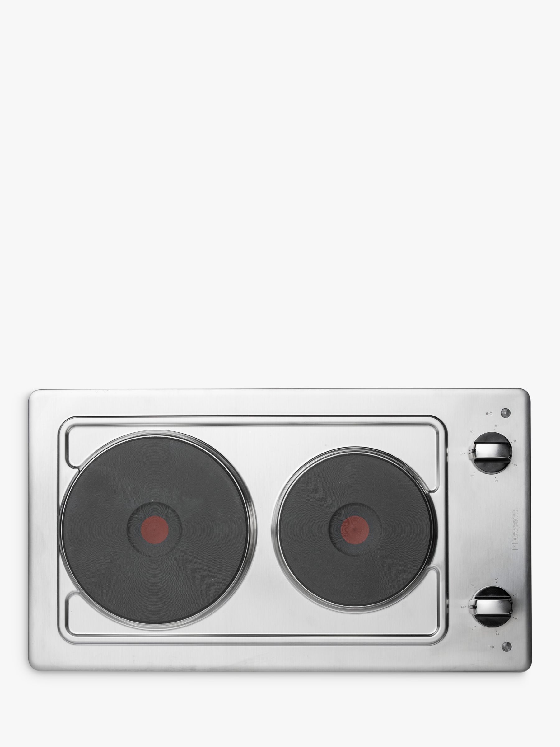 Hotpoint E320SKIX Electric Hob, Stainless Steel