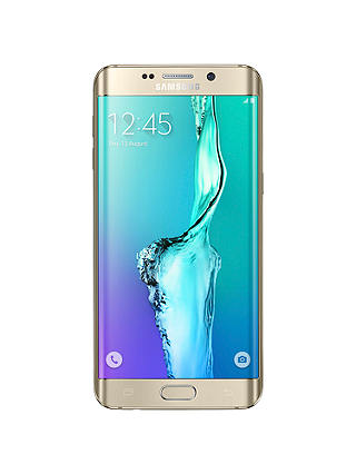 Samsung Galaxy S6 Edge + Smartphone, Android, 5.7", 4G LTE, SIM Free, 32GB
