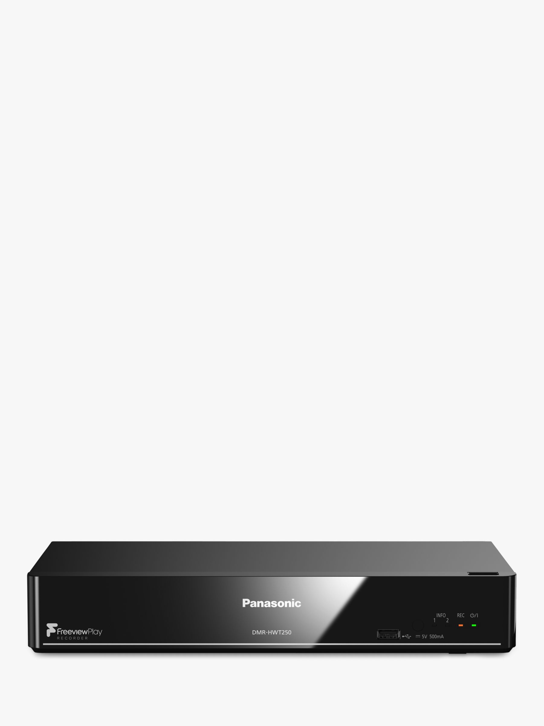 Panasonic DMR-HWT250EB Smart Freeview HD & Freeview Play PVR with 1TB HDD Recorder