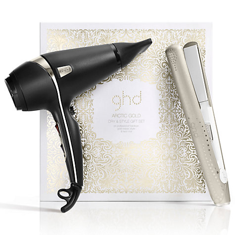 Buy ghd Deluxe Dry & Style Arctic Gold Gift Set Online at johnlewis.com