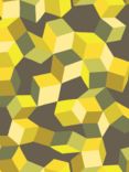 Cole & Son Puzzle Wallpaper, Yellow / Black, 105/2012