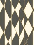 Cole & Son Oblique Wallpaper, Black / White, 105/11049