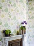 Harlequin Dardanella Wallpaper, Linden / Heather, 111259