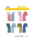 Simplicity Child's Tops and Trousers Sewing Pattern, 1043