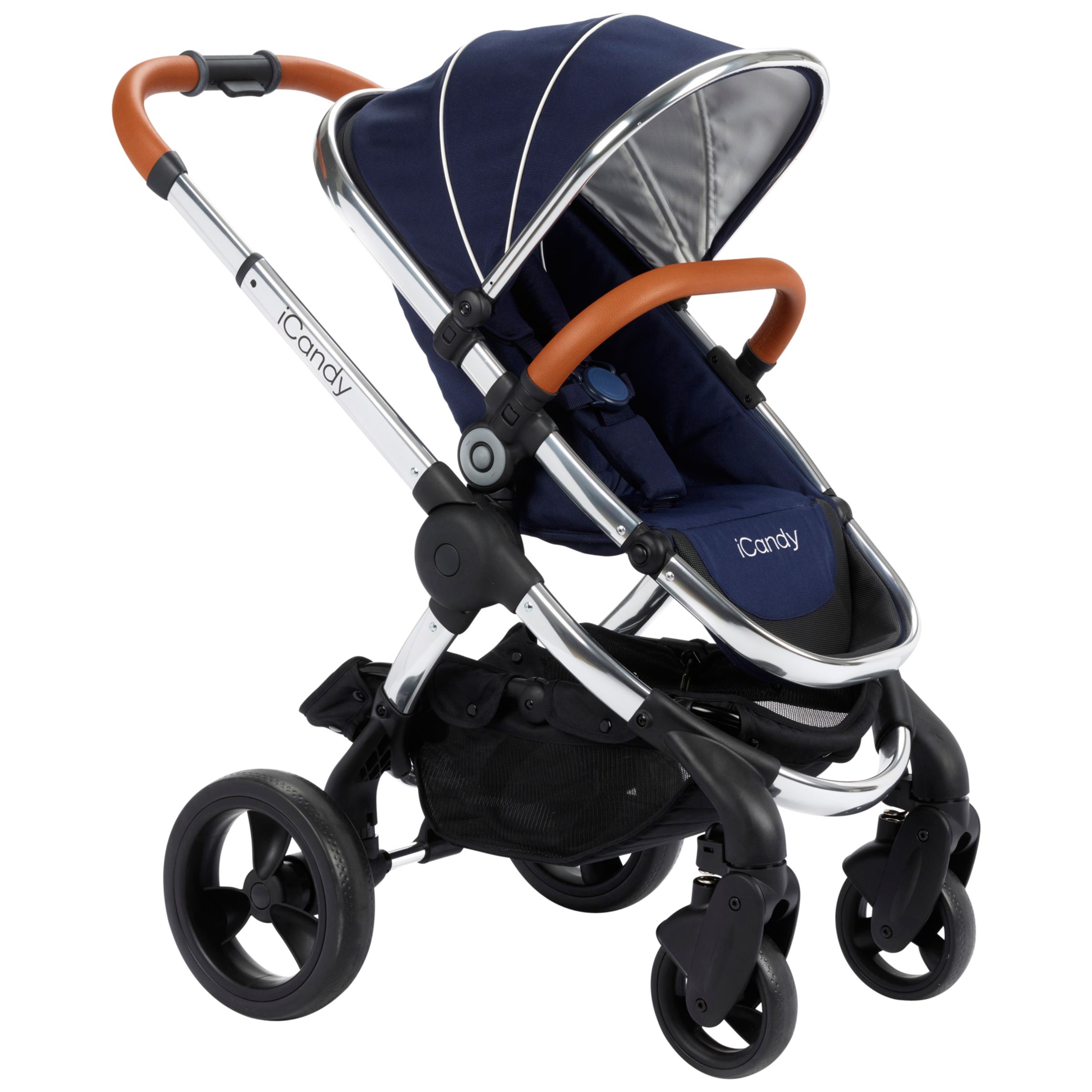 iCandy Peach Pushchair with Chrome Chassis & Royal Hood