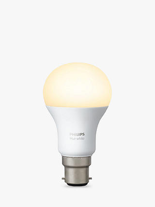 Philips Hue White 9W A60 Smart Bulb, B22 Fitting