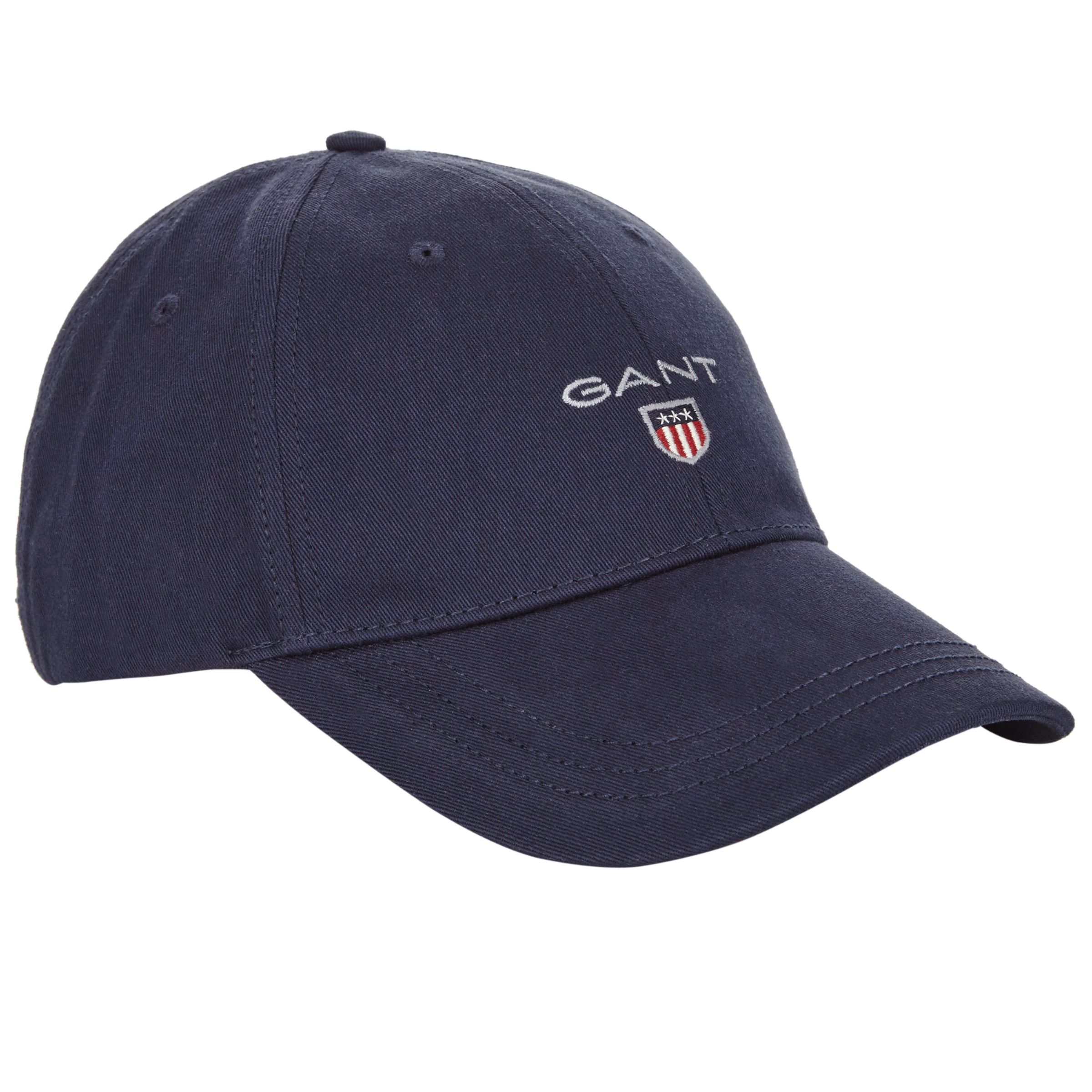 Gant Cotton Twill Baseball Cap, One Size, Navy