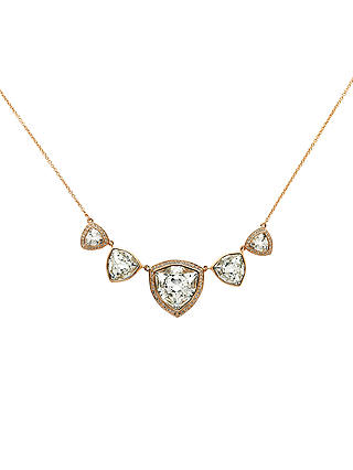 Finesse Trilliant Swarovski Crystal Large Necklace