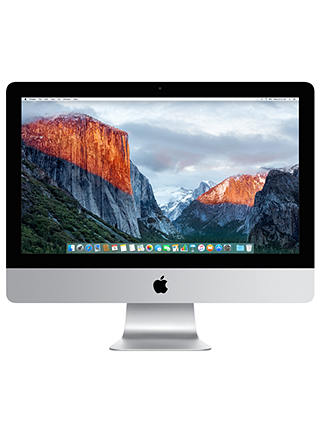 Apple iMac with Retina 4K display MK452B/A All-in-One Desktop Computer, Intel Core i5, 8GB RAM, 1TB, Intel Iris Pro Graphics 6200, 21.5", Silver