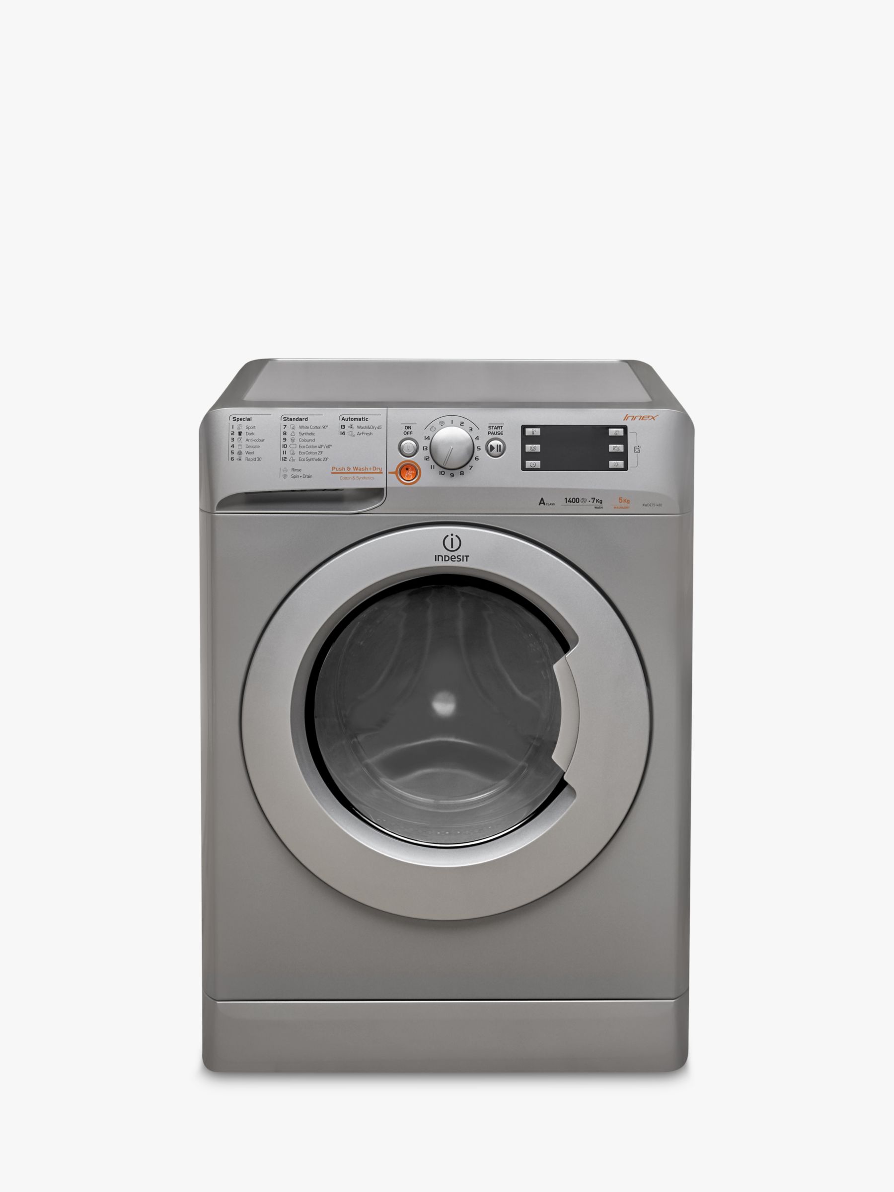 Indesit iwdc 6125 s washer dryer user manual instructions