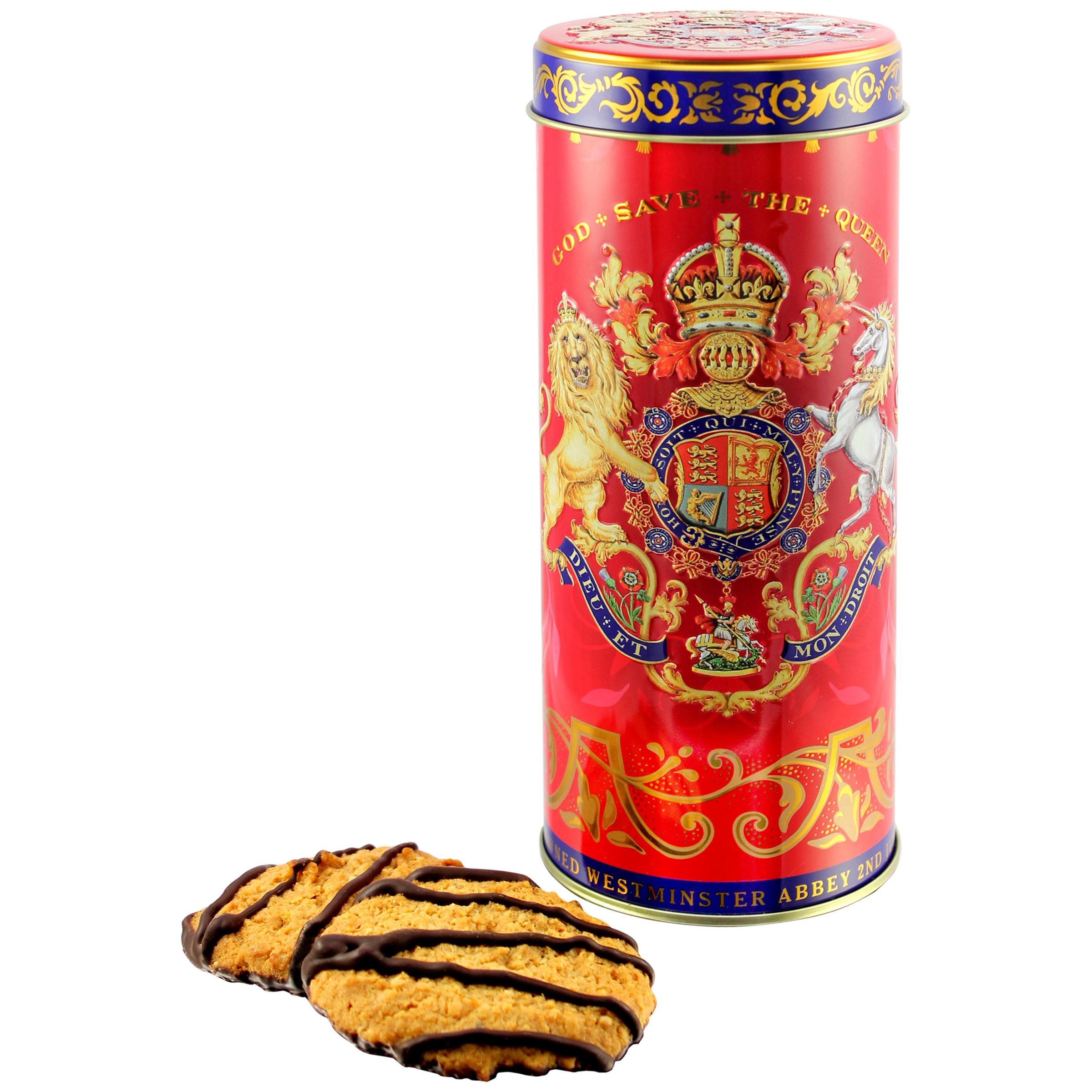 Royal Collection Coronation Biscuit Tube with Biscuits 250g