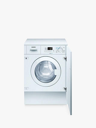 Siemens WK14D321GB iQ300 Integrated Washer Dryer, 7kg Wash/4kg Dry Load, A Energy Rating, 1400rpm Spin