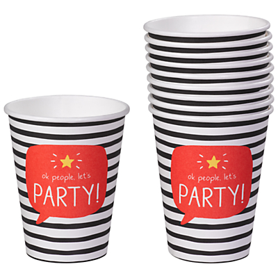 Happy Jackson Party Cup, Pack of 10