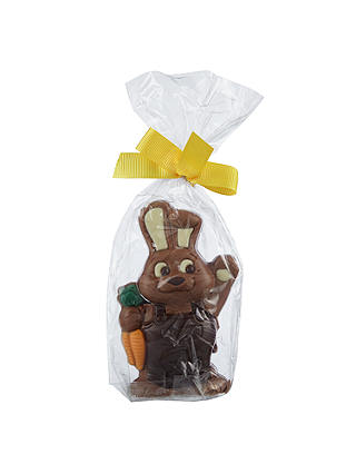 Natalie Milk Chocolate Waving Bunny