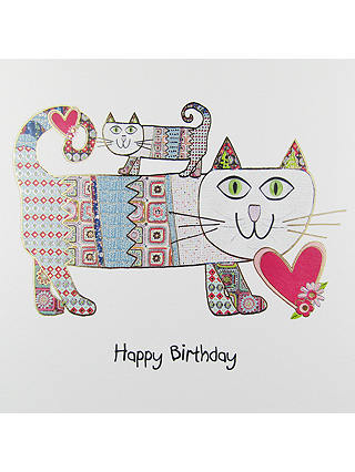Portfolio Birthday Cats Birthday Card
