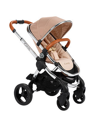 iCandy Peach Pushchair with Chrome Chassis and Butterscotch Hood
