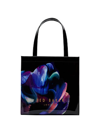 Ted Baker Cosmic Bloom Icon Small Shopper Bag, Black